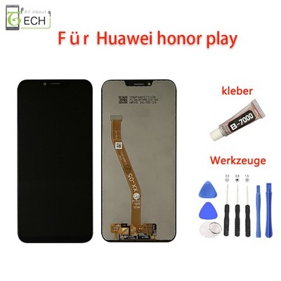 Für Huawei Honor Play COR-L29 LCD Display Touch Screen Bildschirm + Werkzeuge