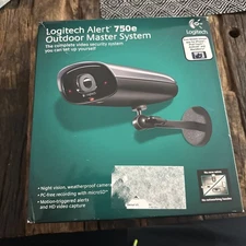Logitech Alert 750e Outdoor Master - Night Vision Security System NIB