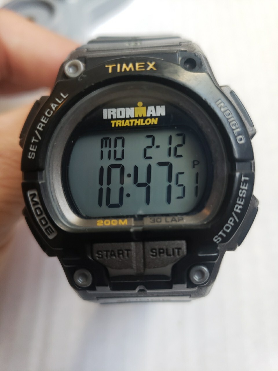 ✅Timex Ironman Triathlon Mens Watch 42mm WR200M T5K195 New Battery READ!