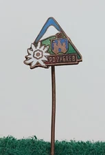 CROATIA  CLIMBING  MOUNTAINEERING  PD Zagreb Croatia pin KASUN 1960s !