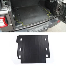 Rear Floor Mat Cargo Trunk Tray Liner For Jeep Wrangler JL 2018 2019 Black
