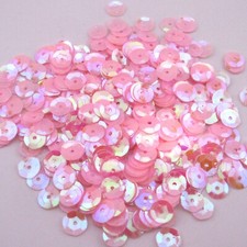 Sequins Light Pink Iris 5mm Round Cup 1,000 / 10,000 25 Off pcs Loose 151