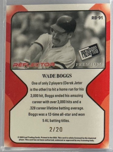 🔥⚾️ BRAND NEW BATCH💥2024 Leaf Press Pass Solo Edition RC, Vets & Autos ⚾️🔥 - Picture 32 of 46