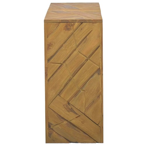 NNEVL Console Table 110x35x75 cm Solid Teak Wood - Picture 3 of 8