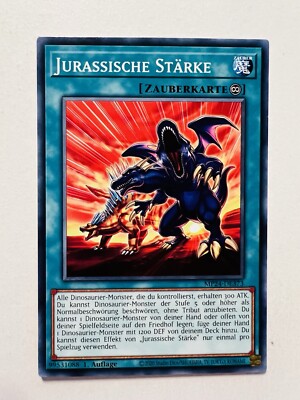 Yu-Gi-Oh Karte Jurassische Stärke Dueling Mirrors MP24-DE373 Deutsch