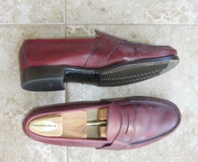 Bill Blass Vintage Leather Loafers Size 12 EUC New Outsoles Mens Vintage Bill Blass Leather Loafers Size 12 EUC New  main image 4