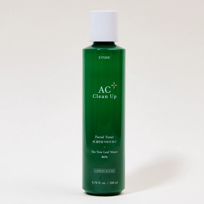 ETUDE AC 清理茶树面部爽肤水 200ml+Fluid 180ml 韩国护肤水 — 第 2/4 张图片