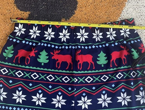 Youth Size Large* Festive Christmas Holiday Pajama Bottoms - Picture 4 of 6