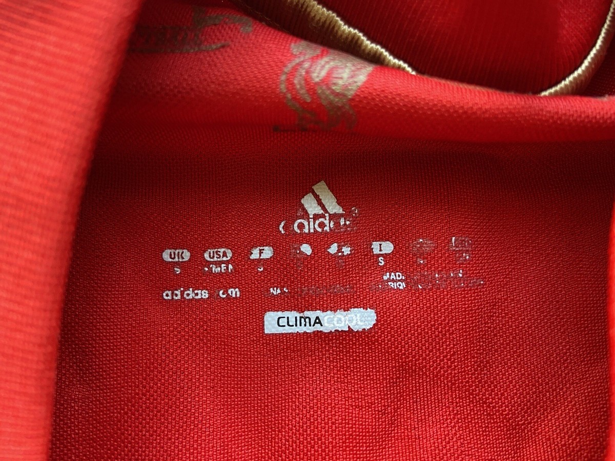 希少品 ISC ラグビーイングランド代表 Jersey 2011-12モデル LIVERPOOL 2011 2012 HOME FOOTBALL SHIRT SOCCER JERSEY ADIDAS