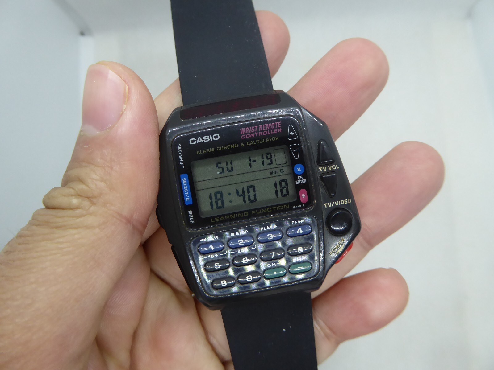 Casio CMD-40 Vintage Wrist Remote TV Controller Watch