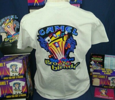 Camel Cigarettes Groove Blender Pocket T-shirt - Brand New In Box - 8  Available