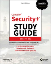 CompTIA Security+ Study Guide: Exam SY0-601 - Paperback By Chapple, Mike - GOOD