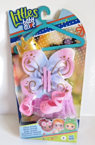 TWO 2019 HASBRO LITTLES BABY ALIVE OUTFITS FOR LITTLE DOLLS NEW SEALED - Picture 3 of 6