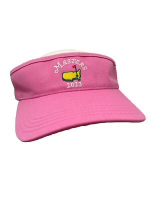 Masters 2023 Ladies Fit Pink Visor from Augusta National American Needle NWOT
