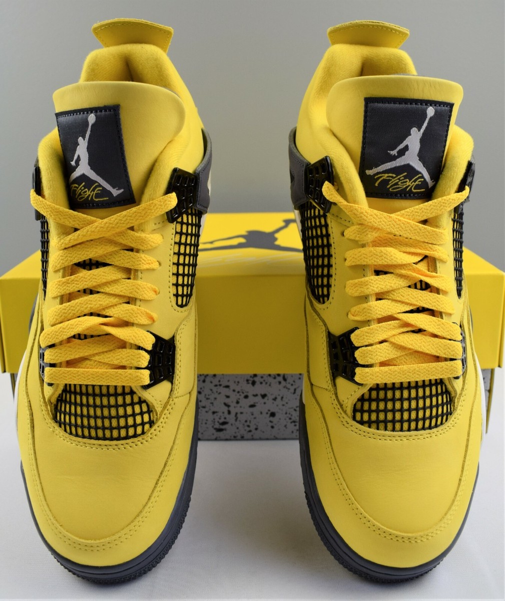 ⚡ Nike Air Jordan 4 Retro Lightning ⚡ Tour Yellow 2021