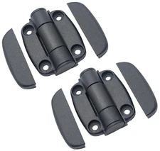 Evan Nylon Butt Hinge Surface Mount Free Swinging Replace SOUTHCO G6-0-1, 2 Pack
