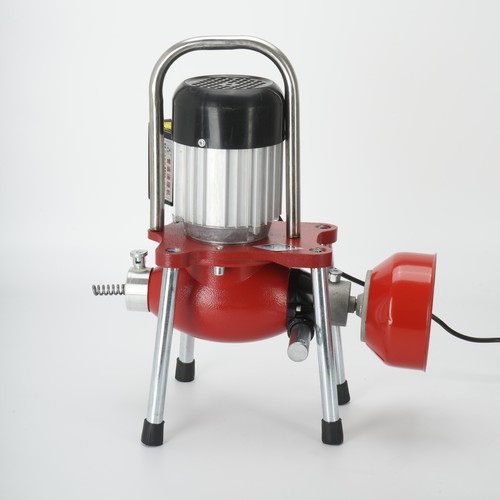 370W Electric Drain Cleaner Machine Plumbing Sewerage Pipe Machine w/7 Cutters - Picture 10 of 16