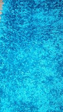 Image of Teal Shaggy Rug 120 X 170cm