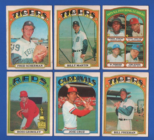 1972 OPC 72 O PEE CHEE TOPPS MLB BASEBALL CARD 1-132 SEE LIST - Picture 212 of 261