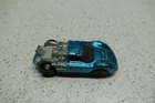 Vintage 1967 Mattel Hot Wheels Ford J Car Redline Blue Teal(MISSING BACK PIECE)
