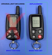BRAND NEW Alternate LCD Remote REPLACES Code Alarm Transmitter H50TR13 CATX650
