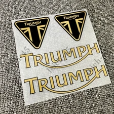 motorcycle fuel tank emblem decal  track reflective badge sticker for TRIUMPH