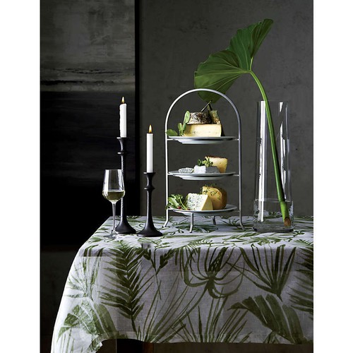 3 Tier Graphite Serving Plate Stand Frame High Tea Desserts Pizza Stand - Picture 7 of 7
