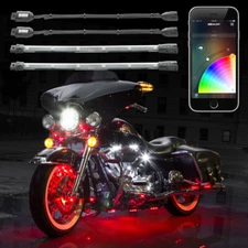 Xkglow LED Motorcycle Accent Light Kits | XKchrome Smartphone App