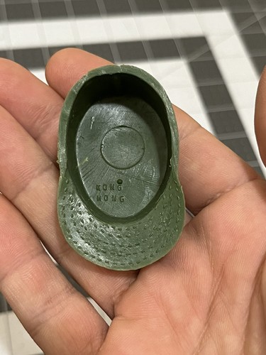 Vintage 60s/ 70s GI Joe 12” Scale Clone Green Cadet Cap Hat Hong Kong - Picture 3 of 3