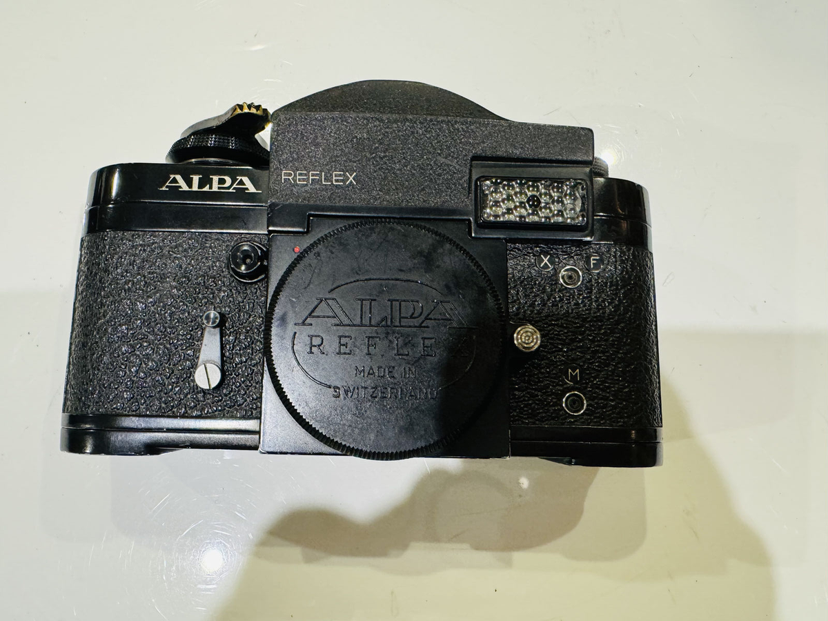 RARE BLACK MODEL 6c ALPA REFLEX 35mm VINTAGE FILM CAMERA SLR