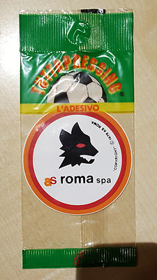 vintage as roma sticker adesivo ultras lupetto barilla ennerre totti falcao  90 5 | eBay