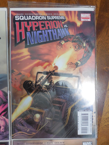 Lot 4 Marvel Comics Books Squadron Supreme: Hyperion v Nighthawk 1-4 - I - Picture 3 of 5