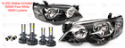 <!--F#f_0-->LED Black Headlights Pair Ford Falcon BA BF XR XR6 XR8 FPV GT Typhoon<!--F/-->