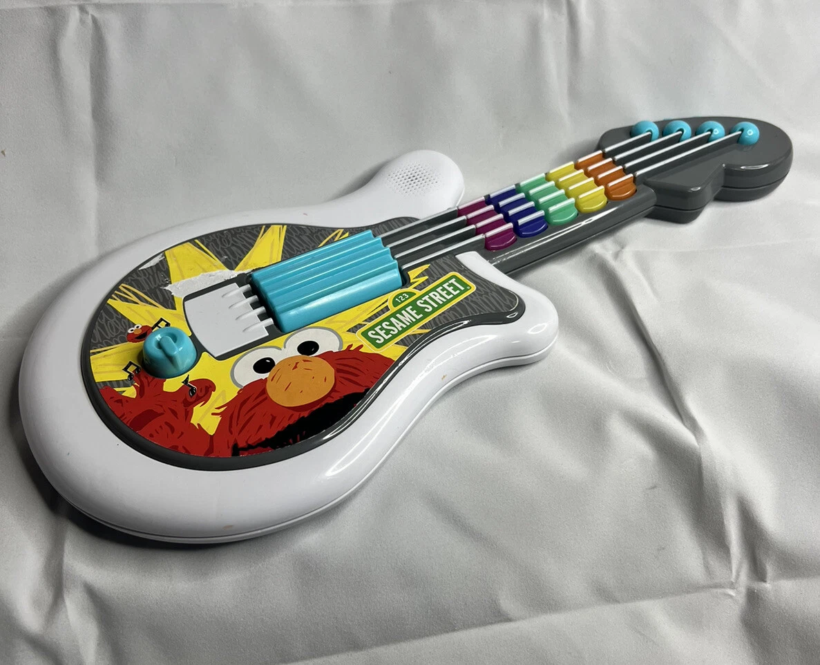 Sesame Street Elmo Guitar Musical Instrument Electronic Toy Hasbro
