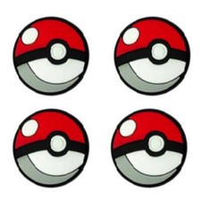 Pokeball Pokemon with Pokeballs For Crocs Shoe Charms Jibbitz - 4 Pieces