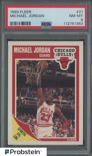 Jordan 1989 Fleer Jordan #1