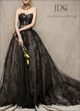 Great princess lace black party dress wedding dress wedding 32-60 off the shoulder