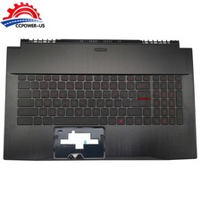 New Palmrest W/Backlit Red Keyboard For MSI GF75 MS-17F1 17F2 17F3 17F4 17F5