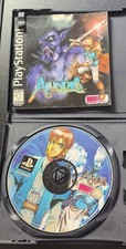 Alundra Sony PlayStation 1 PS1 1997 Working Designs Game & Manual Only Works!