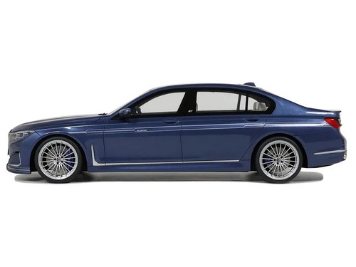 2022 BMW Alpina B7 Blue Metallic 1/18 Model Car by GT Spirit - Picture 4 of 5