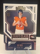 2024 Panini Contenders - Draft Class Contenders Bo Nix #23 (RC)