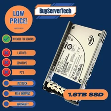 Dell 02CC4N 1.6TB SAS SSD 2.5" Intel SSDSC2BX016T4R Server Drive - Grade A