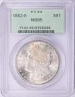 1882-S Morgan Silver Dollar PCGS MS65 OGH