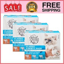 3 Box Special Kitty Classic Variety Pack Pate Cat Food, 13 oz Cans, 12 ct Box