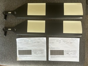 Robinson R66 Matched Set Tail Rotor Blades F029–1 AD Compliant 2024-04-02