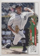 2020 Topps Holiday WalMart Mega Box Metallic Matthew Boyd #HW119 1c7
