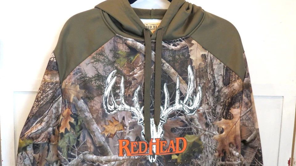 Red Head Realtree Camo Hoodie Men’s M Long Sleeve Hunting Pullover Sweatshirt - Image 2 of 4