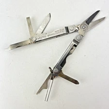 Vintage Leatherman Micra Multi-Tool Knife, Scissors- Stainless Steel