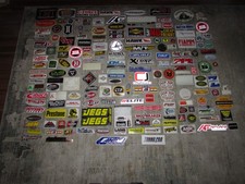 180 Lot Car Racing Decals Rare Offroad Trucking Bumper Stickers Tool Box Art