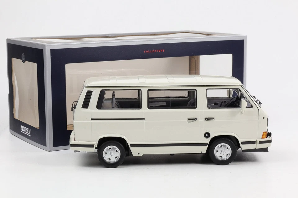 1:18 Norev VW Volkswagen Bus T3 Whitestar Multivan 1990 Limited Diecast 188541 - Image 4 of 4